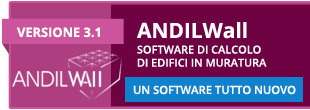 Programma di calcolo di edifici in muratura ANDILWall