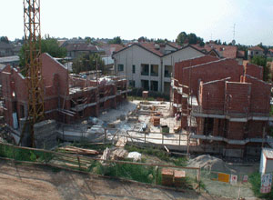 Vista di insieme delle strutture
