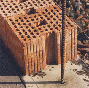 Inserimento della barra in fondazione