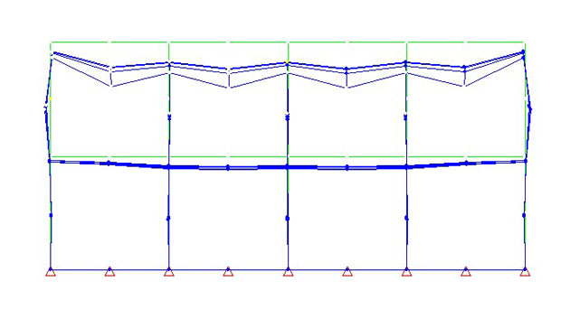 Rappresentazione schematica della struttura