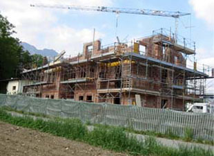 Vista del cantiere