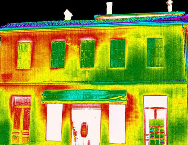 Analisi ponti termici: termografia