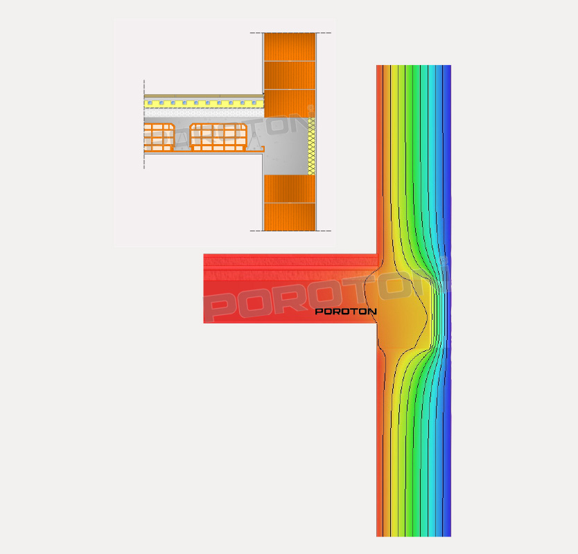 Stratigrafia parete solaio - PT4-D