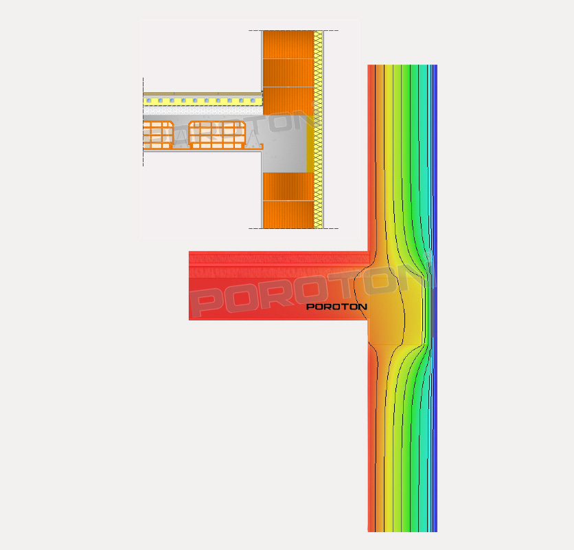 Stratigrafia parete solaio - PT4-E