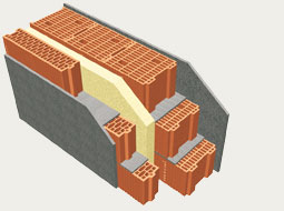 muratura isolante in laterizio